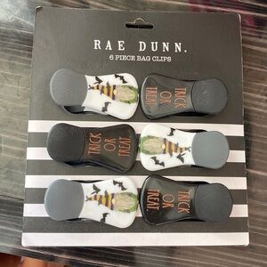 NWT Rae Dunn Halloween bag clips